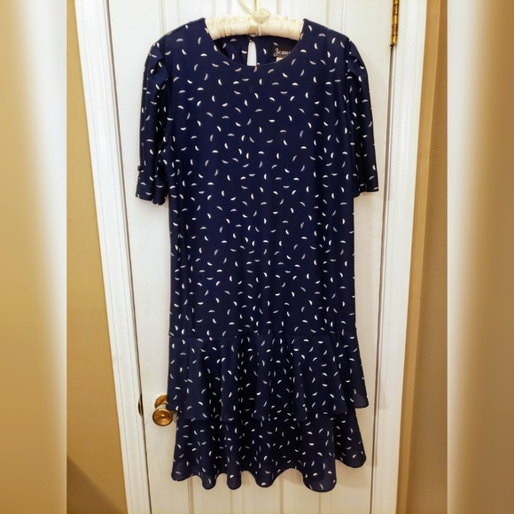 Vintage Dresses & Skirts - 3/$15 *VINTAGE* Jenny Navy Dress